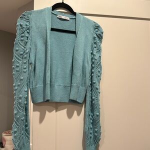 Beautiful blue Zara sweater